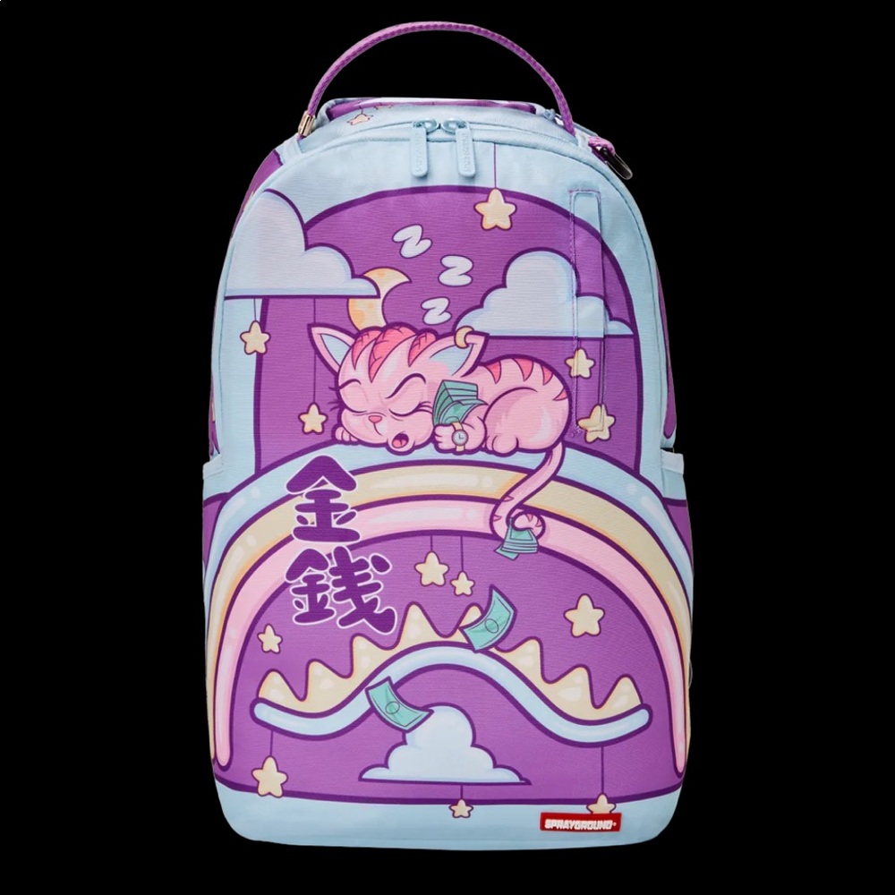SPRAYGROUND KITTY MONEY NAPSACK スプレーグラウンド (DLXR)